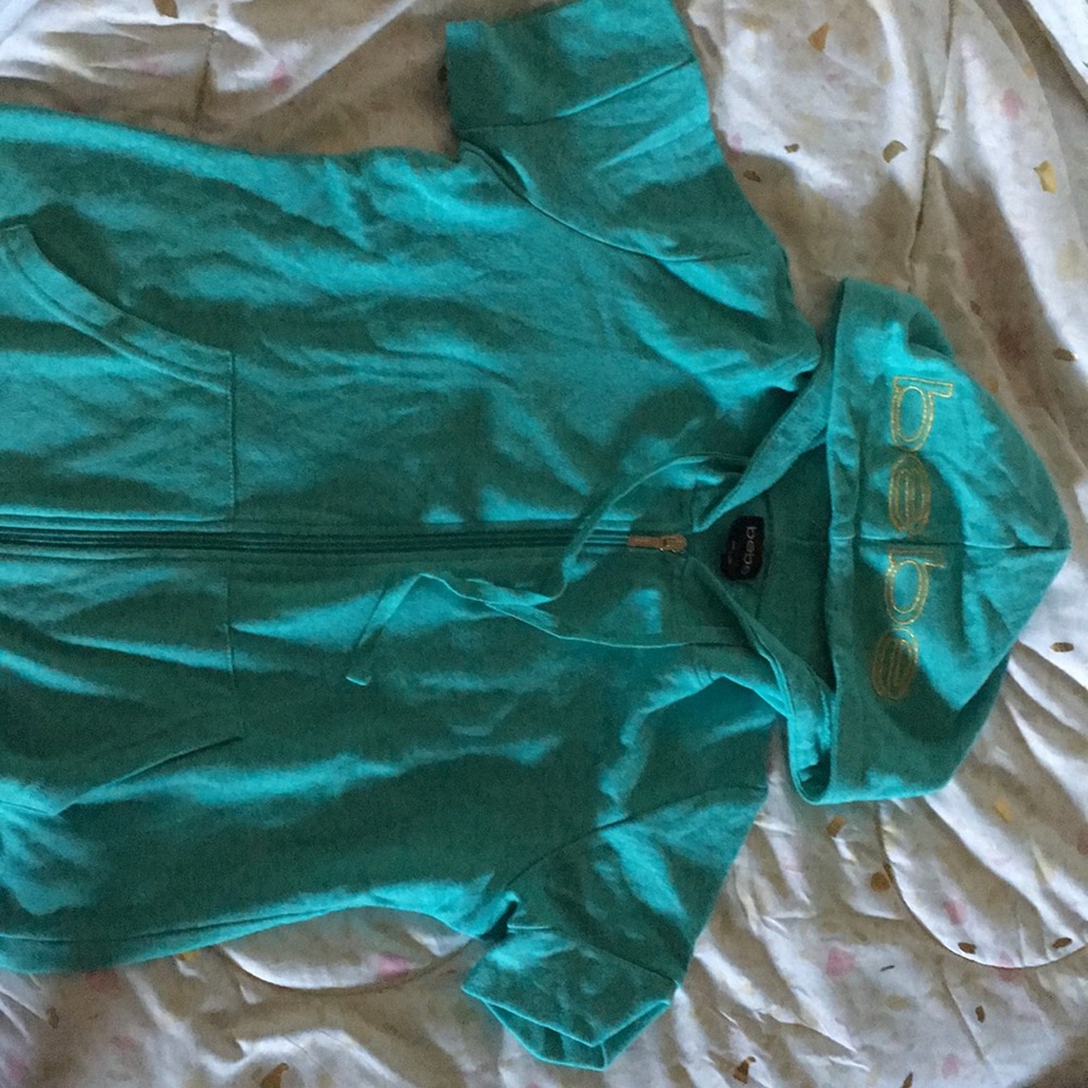 Bebe short sleeve sweater